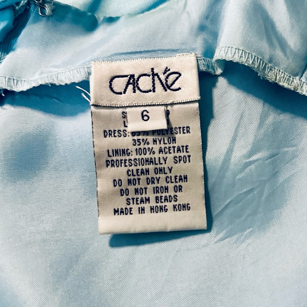 Cach Strapless Gown With Embellished Bodice Light… - image 5